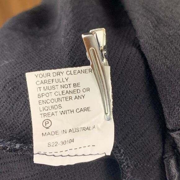 Bec + Bridge Black Crinkled Satin Bias Cut Maxi Slip Skirt - Size 2 - Picture 5 of 6